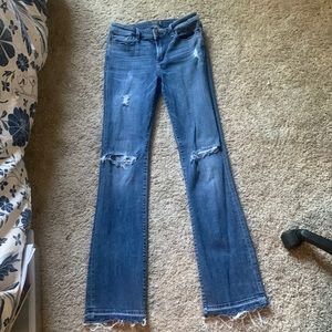 COPY - Distressed bootcut jeans